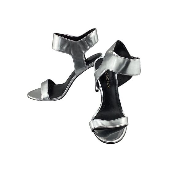 Enzo Angiolini Brodee3‎ silver dress pumps size 7M - Picture 2 of 6